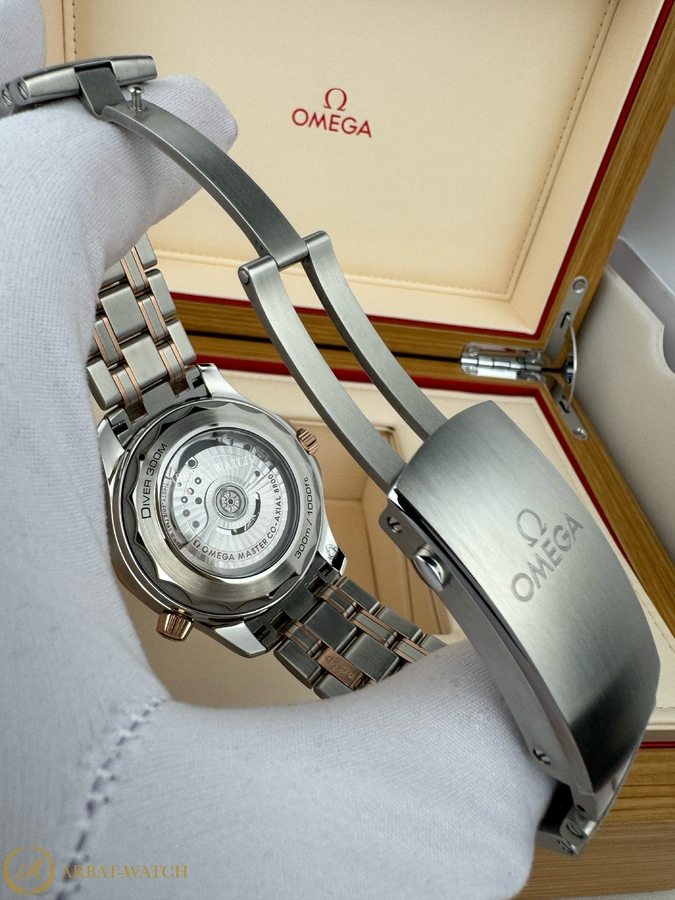 Omega Seamaster Diver 42 mm Blue Dial Bicolor