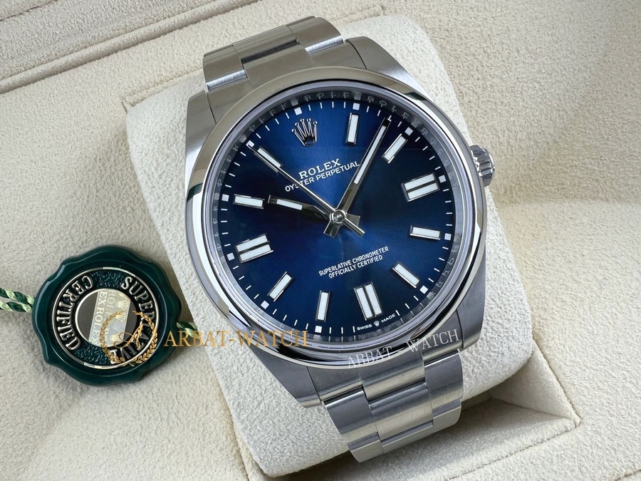 Rolex Oyster Perpetual 41 mm 124300 Blue DIal