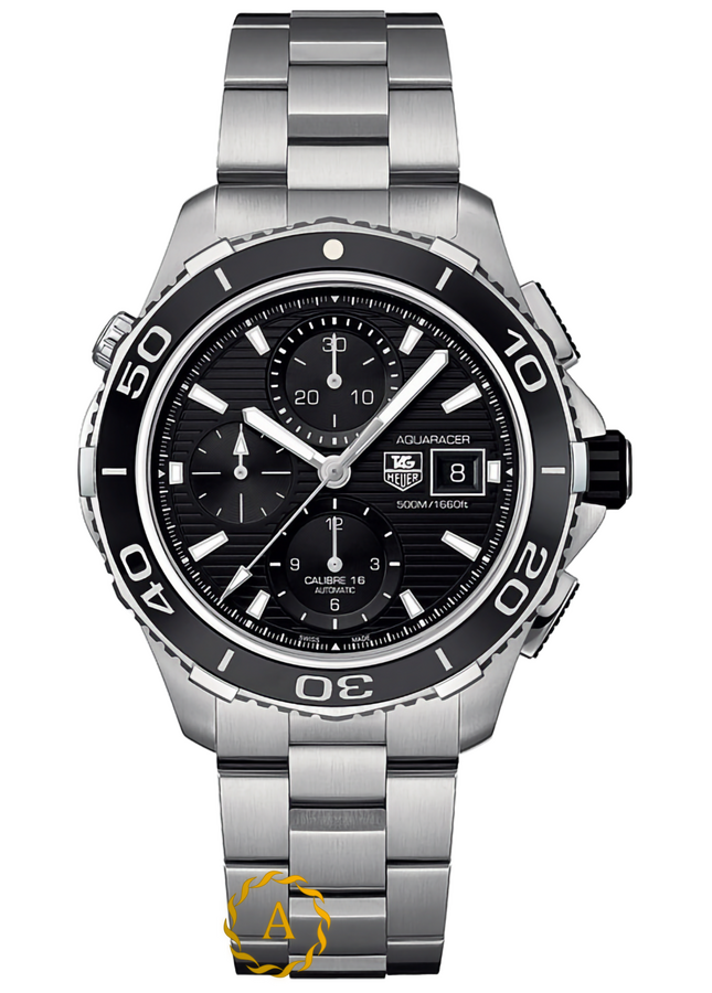Tag Heuer Aquaracer Black Dial Chronograph 43 mm CAK2110.BA0833