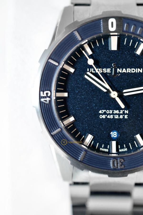 Ulysse Nardin Marine Diver Blue Dial 42 mm 8163-175/93 - Швейцарские часы Ulysse Nardin Marine Diver Blue Dial 42 mm 8163-175/93