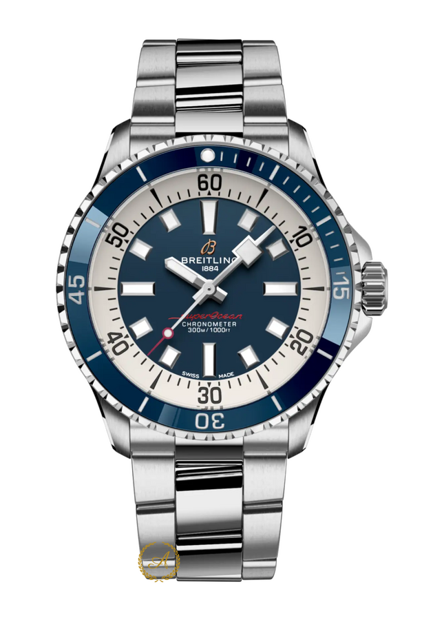 Breitling Superocean Automatic Blue Dial 42 mm A17375E71C1A1