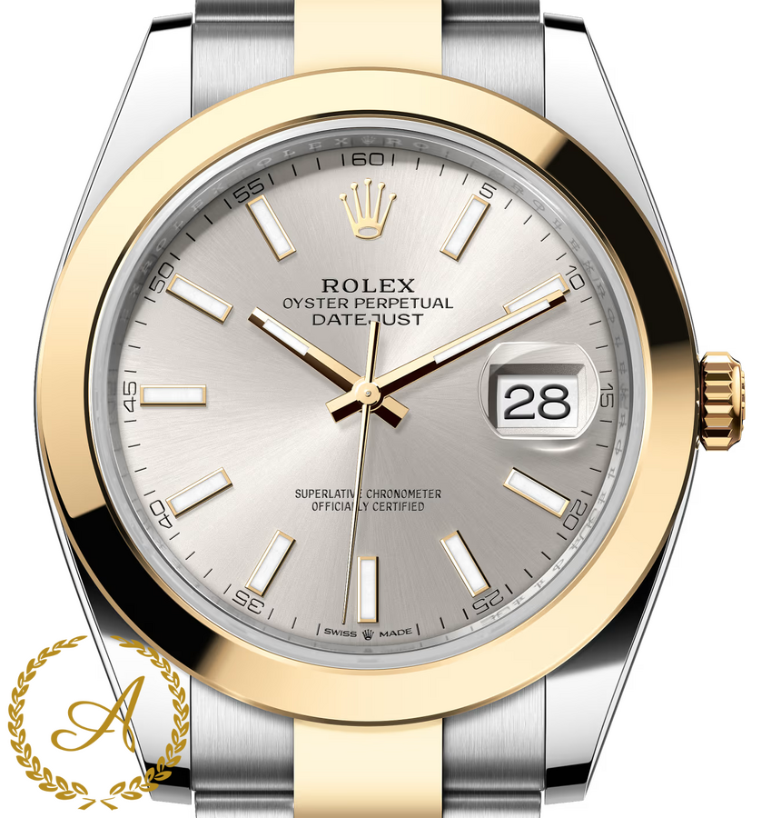 Rolex Datejust Silver Dial Bicolor 41 mm 126303 - Швейцарские часы Rolex Datejust Silver Dial Bicolor 41 mm 126303