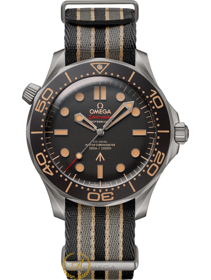 Omega Seamaster Diver 300 M Co-Axial Master Chronometer Titan 42 mm 007 Edition