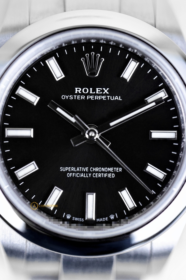 Rolex Oyster Perpetual 28 mm Oystersteel Black Dial 276200 - Швейцарские часы Rolex Oyster Perpetual 28 mm Oystersteel Black Dial 276200