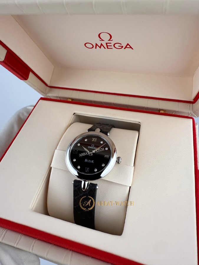Omega De Ville Prestige Black Diamonds Dial 27,4 mm