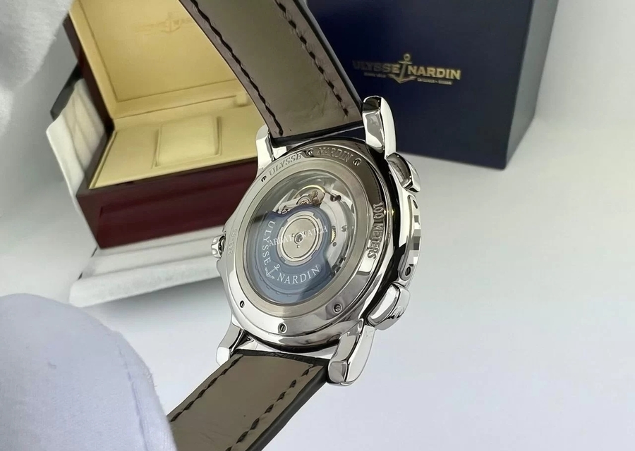 Ulysse Nardin Dual Time Black Dial 42 mm 243-55