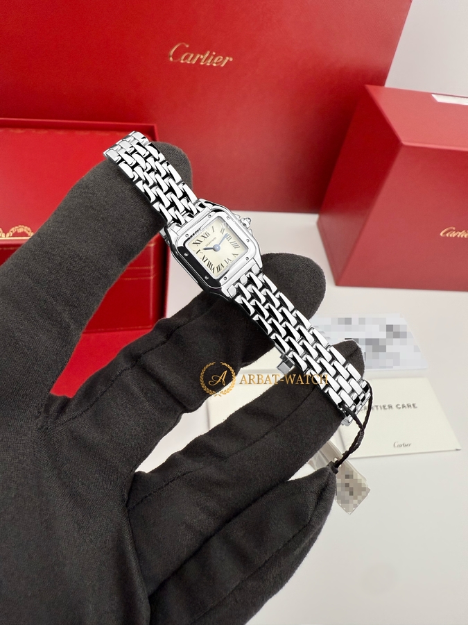 Cartier Panthere De Cartier Steel Mini 25,1 x 18,5 mm WSPN0012