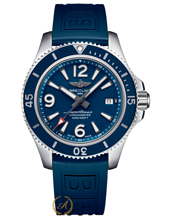 Breitling Superocean Automatic Blue Dial 42 mm A17366 - Швейцарские часы Breitling Superocean Automatic Blue Dial 42 mm A17366
