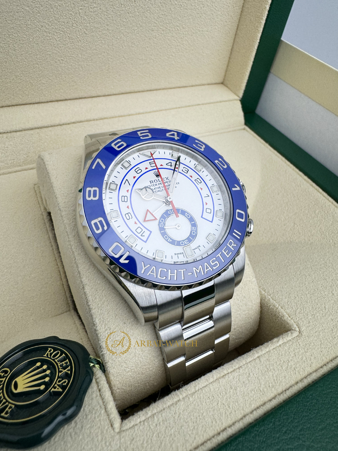 Rolex Yacht-Master II 44 мм White Dial 116680