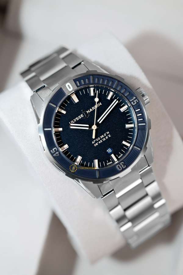 Ulysse Nardin Marine Diver Blue Dial 42 mm 8163-175/93 - Швейцарские часы Ulysse Nardin Marine Diver Blue Dial 42 mm 8163-175/93