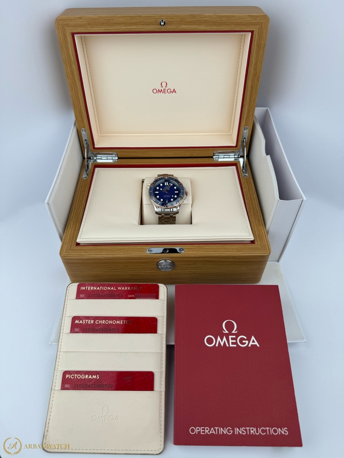 Omega Seamaster Diver 42 mm Blue Dial Bicolor