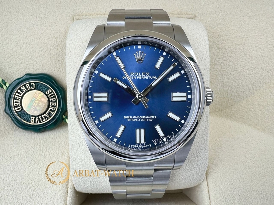 Rolex Oyster Perpetual 41 mm 124300 Blue DIal