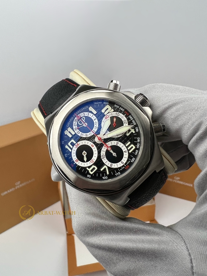 Girard-Perregaux Laureato EVO3 Chronograph 44 mm 80180 - Швейцарские часы Girard-Perregaux Laureato EVO3 Chronograph 44 mm 80180