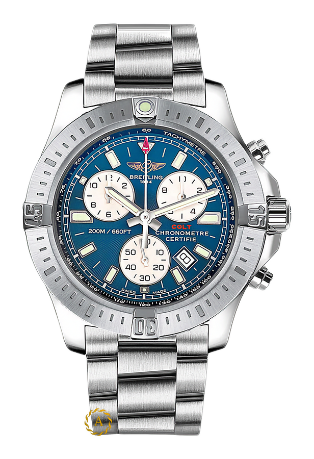 Breitling Colt Chronograph II Stainless Steel «Mariner Blue» 44 mm A73388