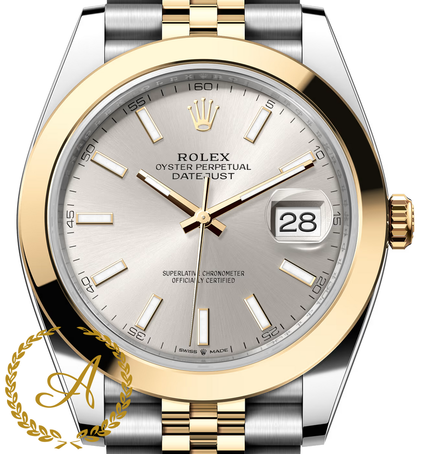 Часы Rolex Datejust Silver Dial Bicolor 41 mm 126303 Jubilee