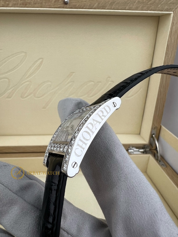 Chopard Your Hour Diamonds 18k White Gold 24 x 36 mm 13/6621 - Швейцарские часы Chopard Your Hour Diamonds 18k White Gold 24 x 36 mm 13/6621