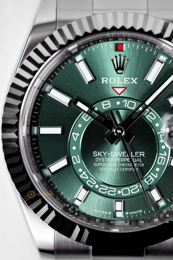 Rolex Sky-Dweller 42 mm White Rolesor Mint Green Dial 336934 - Швейцарские часы Rolex Sky-Dweller 42 mm White Rolesor Mint Green Dial 336934