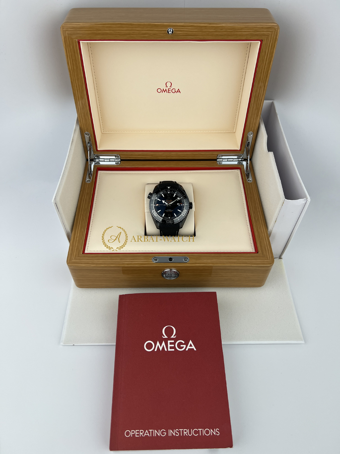Omega Seamaster Planet Ocean GMT Deep Black 45,5 mm