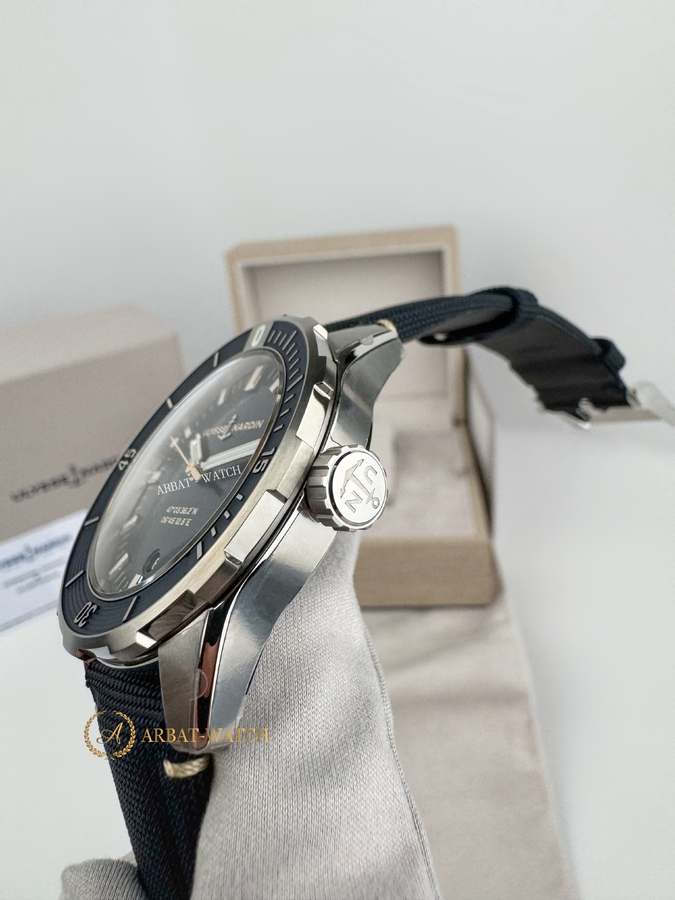 Часы Ulysse Nardin Marine Diver Blue Dial 42 мм 8163-175/93 - Швейцарские часы Часы Ulysse Nardin Marine Diver Blue Dial 42 мм 8163-175/93