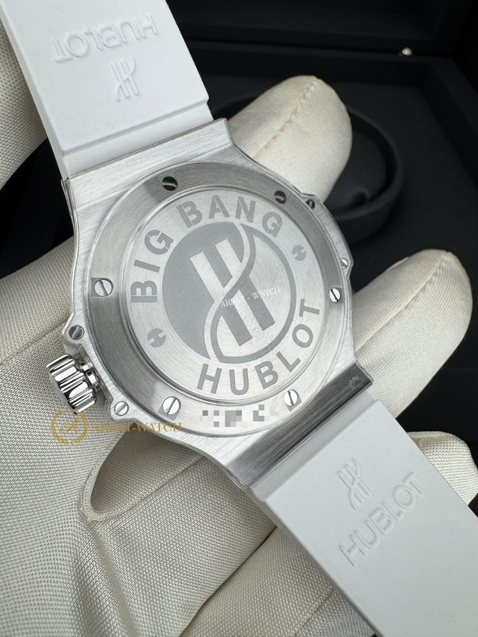 Hublot • Big Bang Steel White Diamonds 38 mm 361.SE.2010.RW.1104 - Швейцарские часы Hublot • Big Bang Steel White Diamonds 38 mm 361.SE.2010.RW.1104