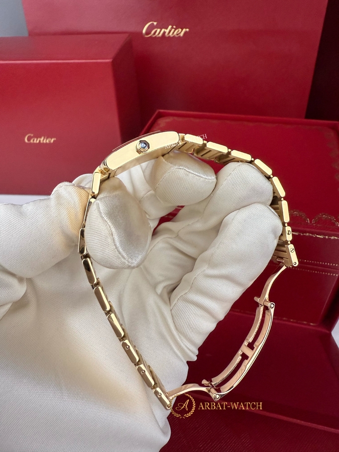 Cartier Tank Francaise Yellow Gold Small 20 x 25 mm 2385