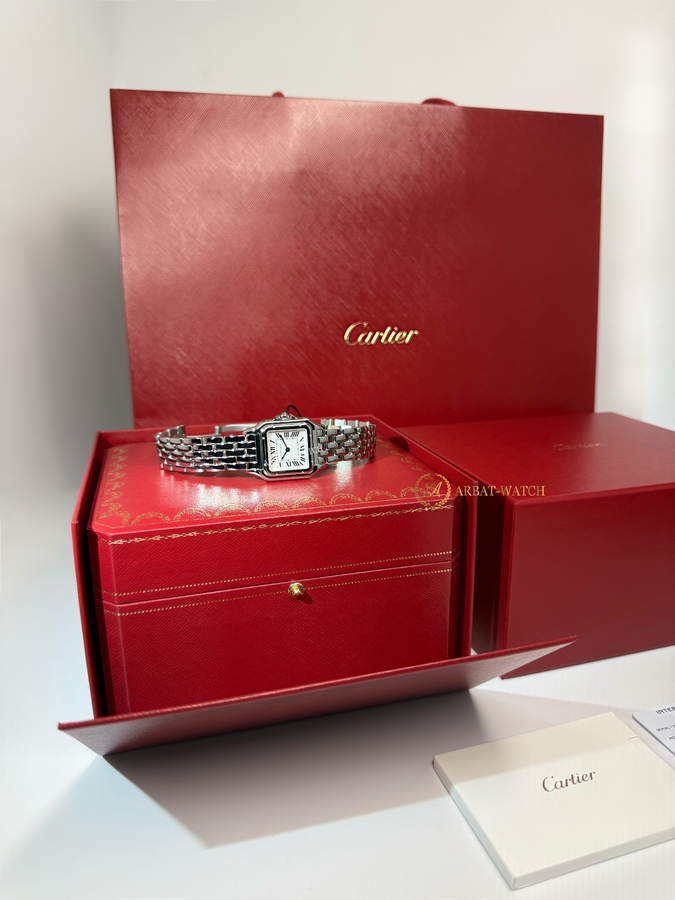 Cartier Panthere De Cartier Steel Small 23 x 30 mm WSPN0013 - Швейцарские часы Cartier Panthere De Cartier Steel Small 23 x 30 mm WSPN0013
