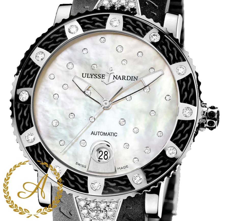 Ulysse Nardin Lady Diver Starry Night 40 мм 8103-101 - Швейцарские часы Ulysse Nardin Lady Diver Starry Night 40 мм 8103-101