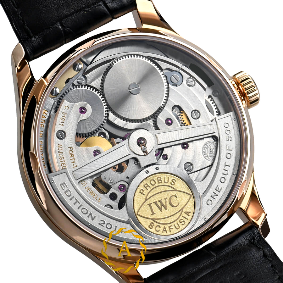IWC Portuguese 42 mm Rose Gold Black Dial IW500121