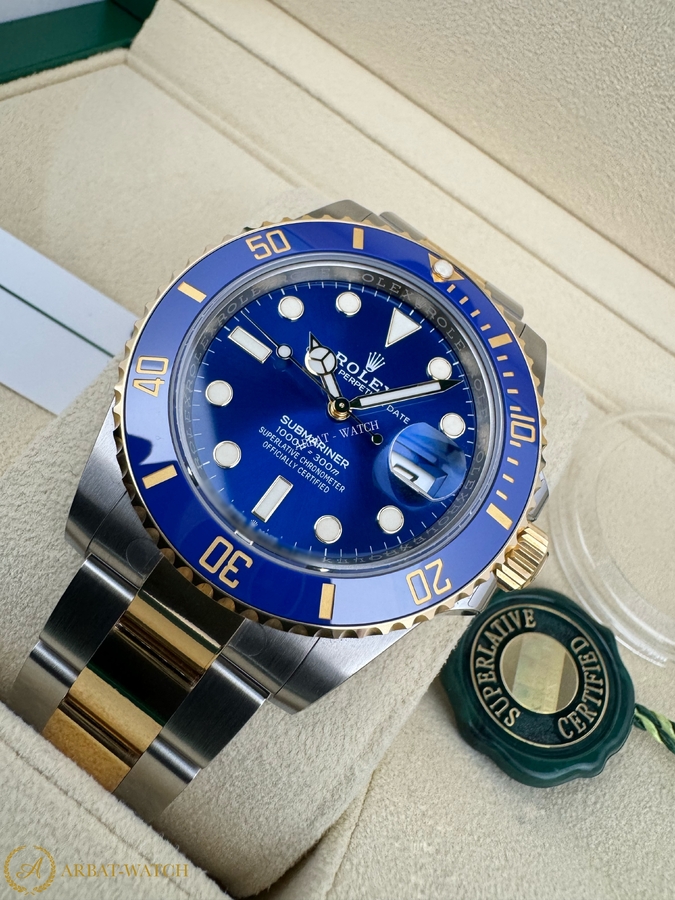 Rolex Submariner Date 41 mm 126613LB Bicolor Rolesor Blue