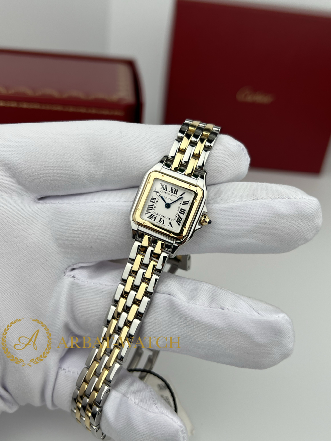Cartier Panthere De Cartier Stainless Steel/Yellow Gold Small 22 x 30 mm W2PN0018 - Швейцарские часы Cartier Panthere De Cartier Stainless Steel/Yellow Gold Small 22 x 30 mm W2PN0018