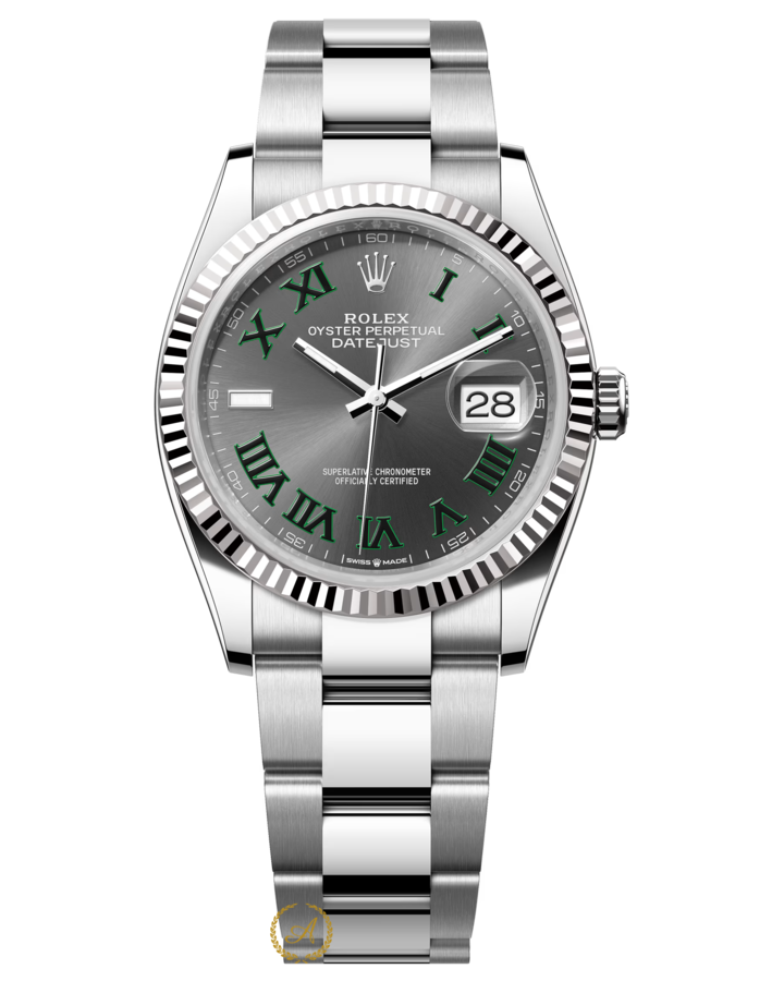 Rolex Datejust 36 mm 126234 Wimbledon Rolesor