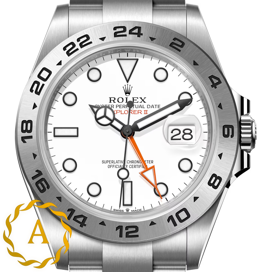 Rolex Explorer II 42 mm Oystersteel White Dial 226570 