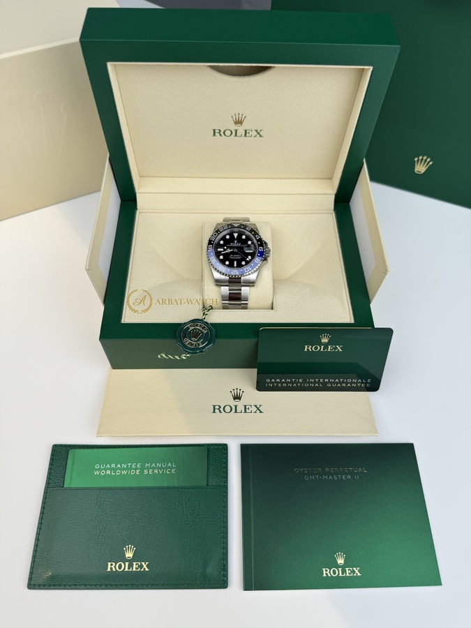 Rolex GMT-Master II «Batman» 40 mm Oystersteel Black Dial 126710BLNR - Швейцарские часы Rolex GMT-Master II «Batman» 40 mm Oystersteel Black Dial 126710BLNR