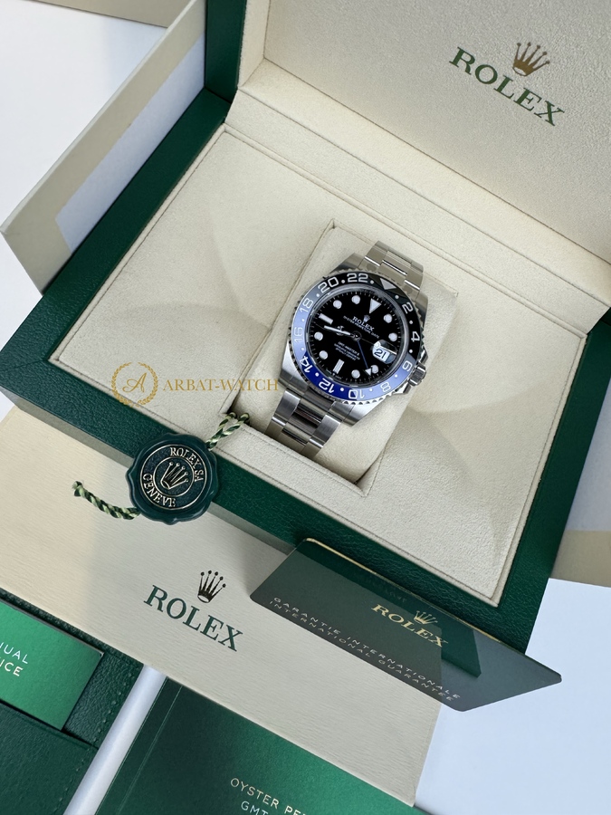 Rolex GMT-Master II «Batman» 40 mm Oystersteel Black Dial 126710BLNR - Швейцарские часы Rolex GMT-Master II «Batman» 40 mm Oystersteel Black Dial 126710BLNR
