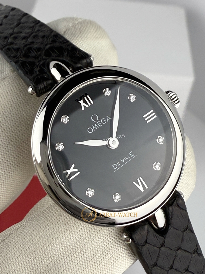 Omega De Ville Prestige Black Diamonds Dial 27,4 mm