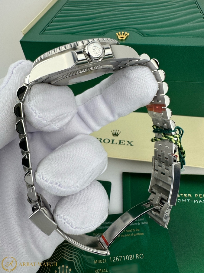 Часы Rolex GMT-Master II «Pepsi» 40 mm Oystersteel Black Dial 126710BLRO Jubilee