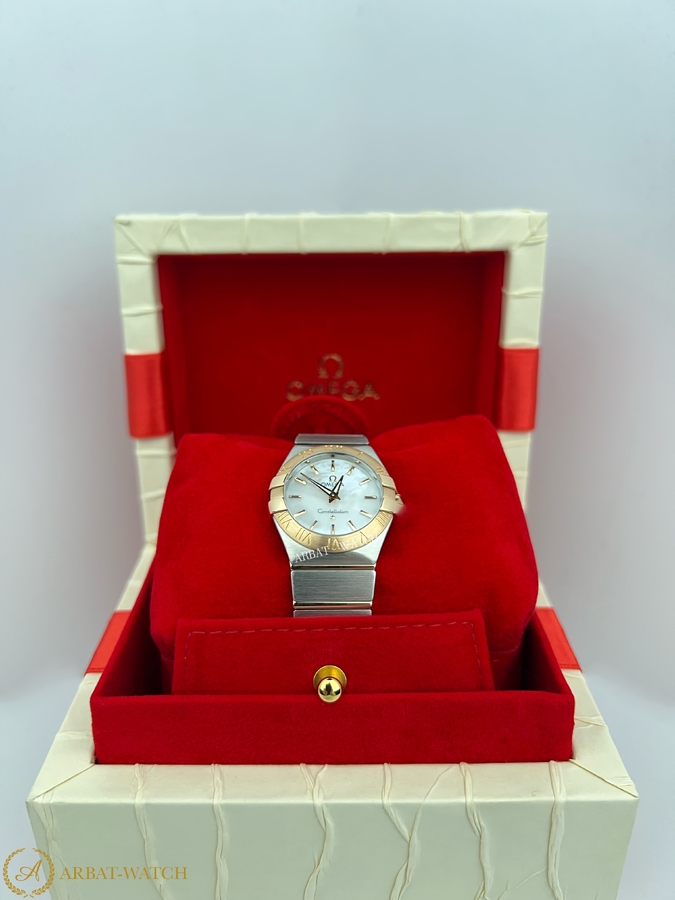 Omega Constellation Quartz Steel/Rose Gold 27 mm