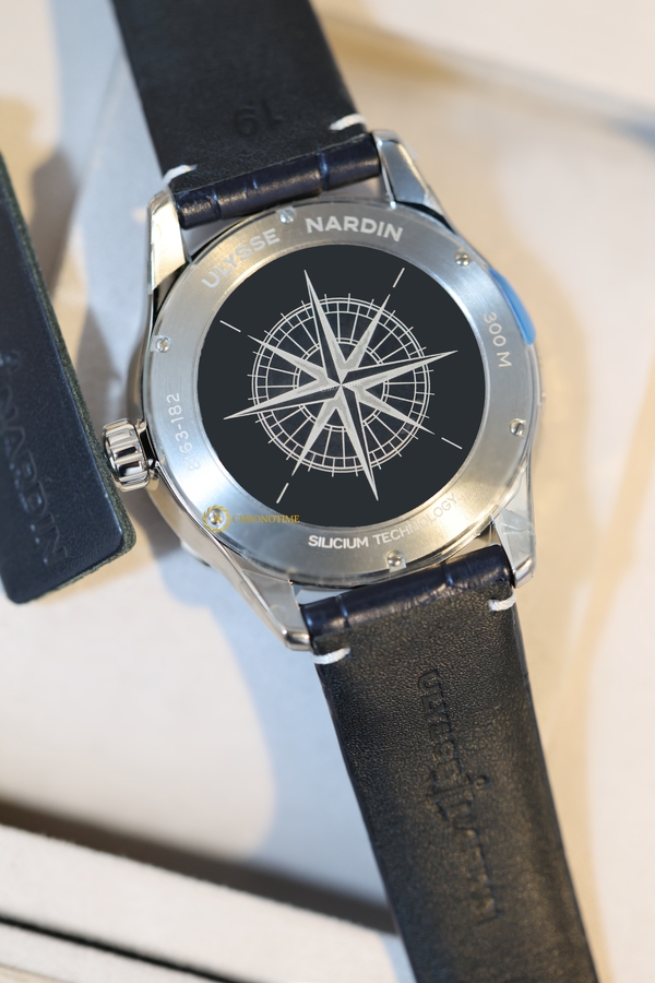 Ulysse Nardin Lady Diver Blue Diamonds Dial 39 mm 8163-182