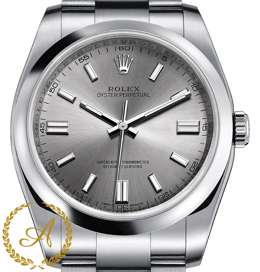 Rolex Oyster Perpetual 36 mm 116000 Silver Dial