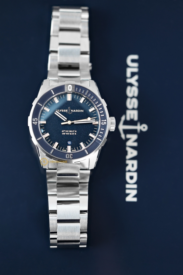 Ulysse Nardin Marine Diver Blue Dial 42 mm 8163-175/93 - Швейцарские часы Ulysse Nardin Marine Diver Blue Dial 42 mm 8163-175/93