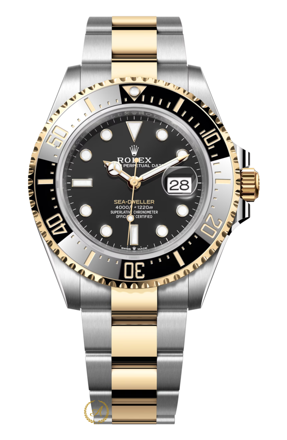 Rolex Sea-Dweller 43 mm Yellow Rolesor Black Dial 126603
