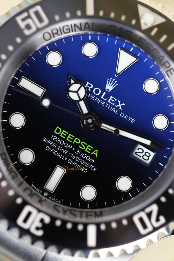 Rolex Deepsea 44 mm Oystersteel D-Blue Dial 136660