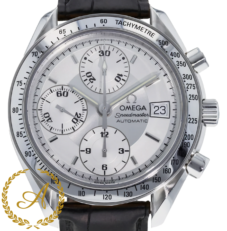 Omega Speedmaster Date Silver Dial 39 mm