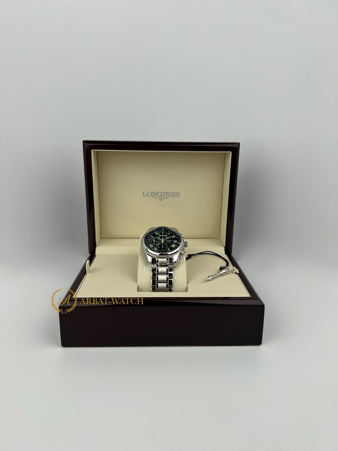 Longines Master Collection Moon-Phase 42 Mm Black Dial L2.773.4.51.6