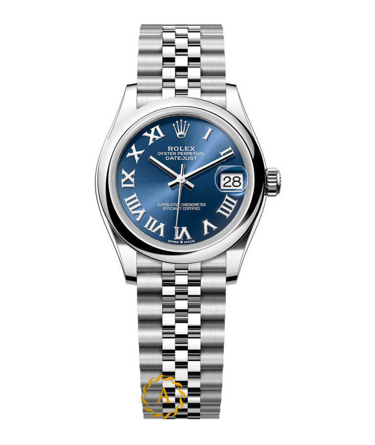Rolex Datejust 31 mm Oystersteel Bright Blue Dial 278240 Jubilee