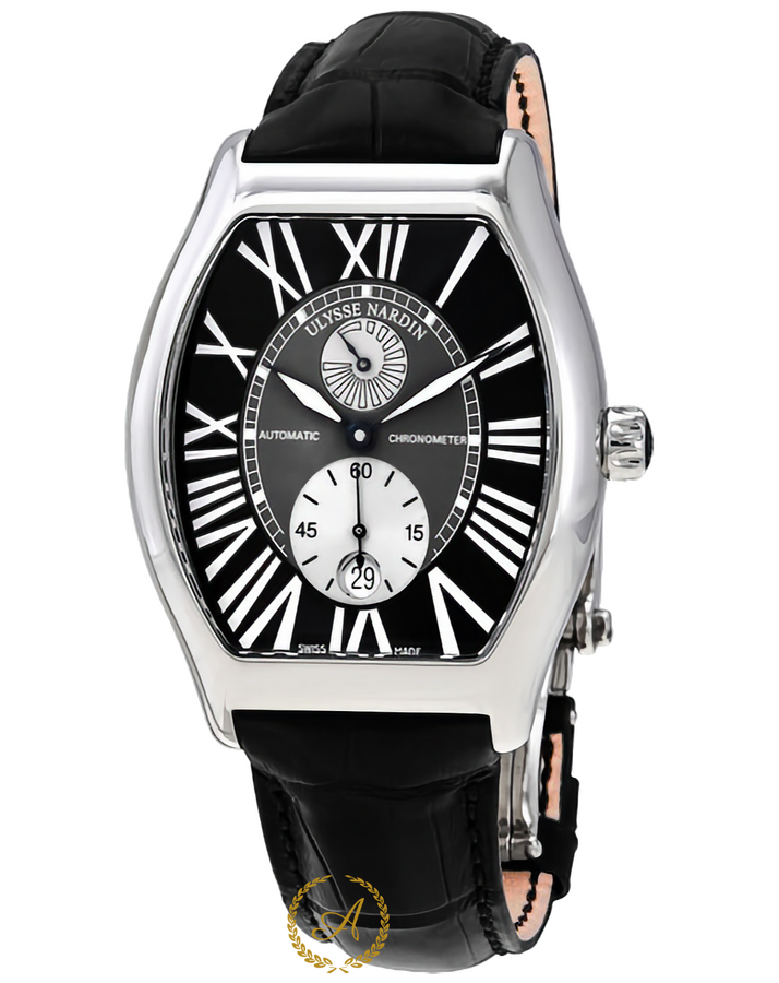 Ulysse Nardin Michelangelo Gigante Chronometer Black Roman Dial 38 x 43 mm 273-68/412