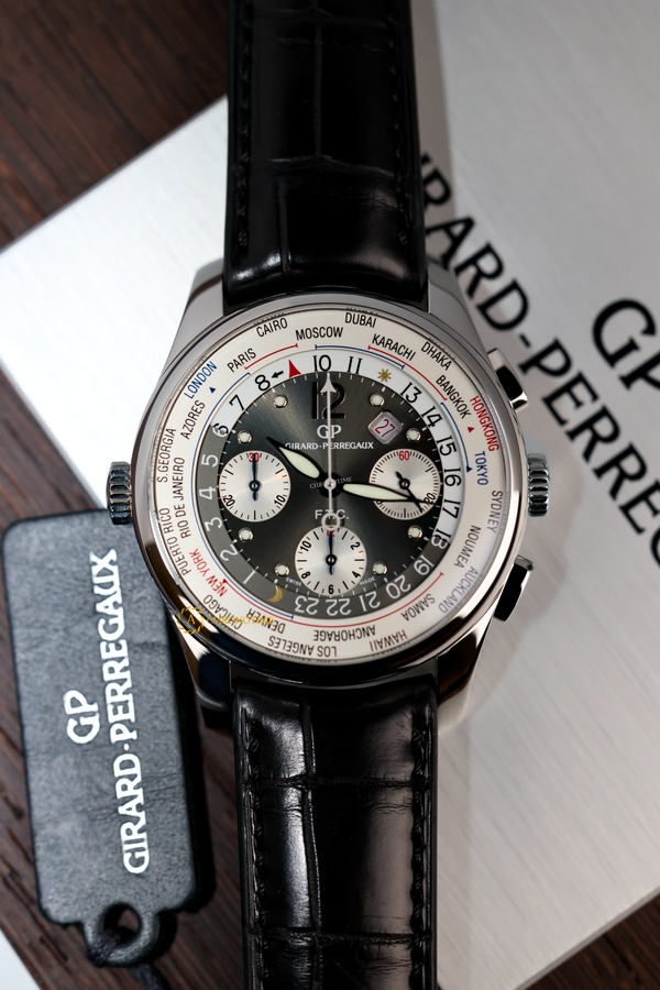 Girard-Perregaux WW.TC Financial Chronograph 43 mm Stainless Steel 49805