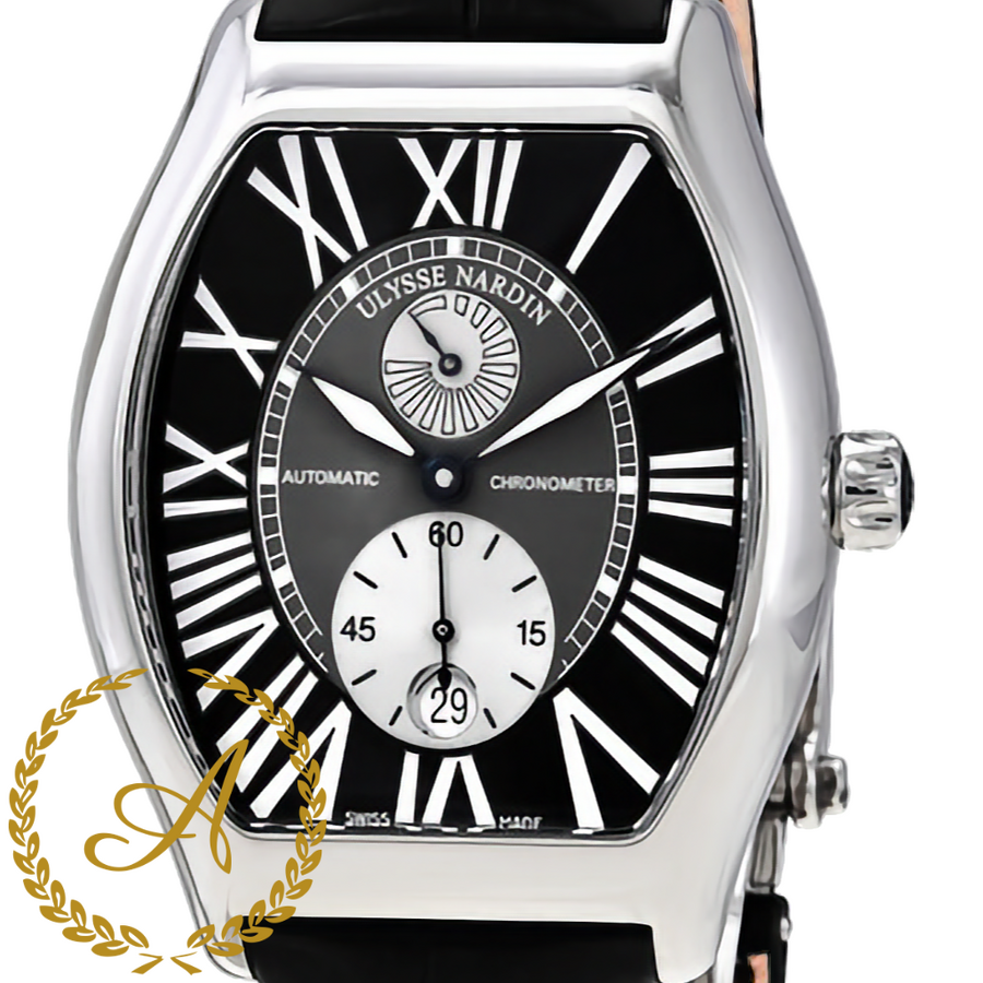 Ulysse Nardin Michelangelo Gigante Chronometer Black Roman Dial 38 x 43 mm 273-68/412