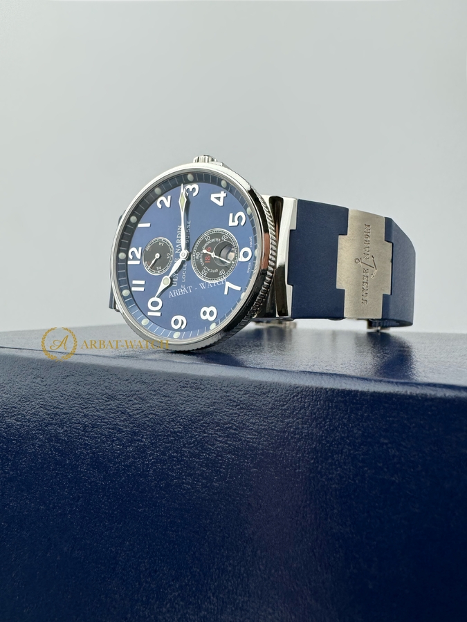 Ulysse Nardin Maxi Marine Chronometer Blue Dial 41 mm 263-66 - Швейцарские часы Ulysse Nardin Maxi Marine Chronometer Blue Dial 41 mm 263-66