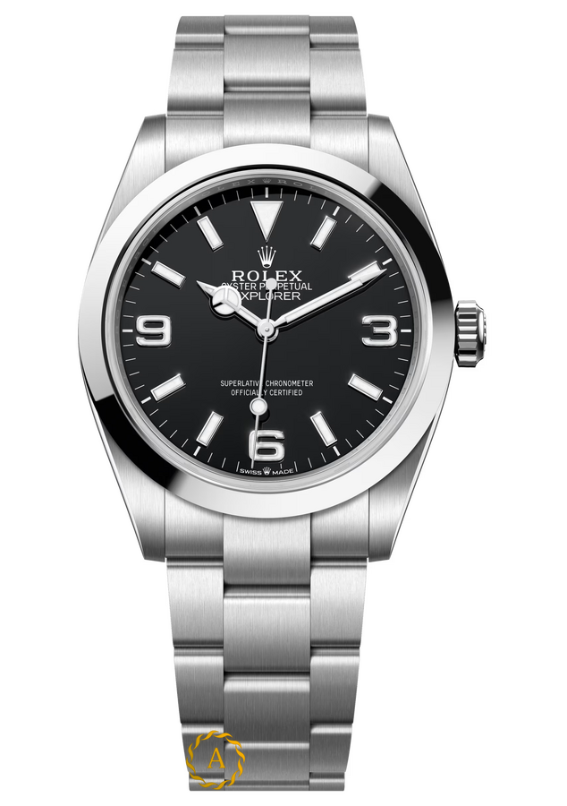 Rolex Explorer 40 mm Oystersteel Black Dial 224270